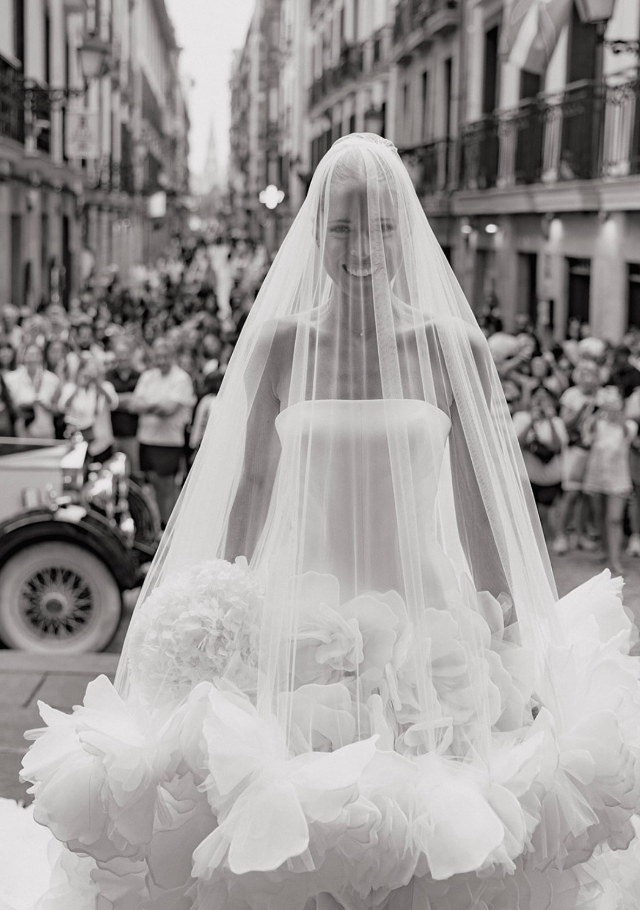novia blanco ceremonia iglesia de santa maria san sebastian
